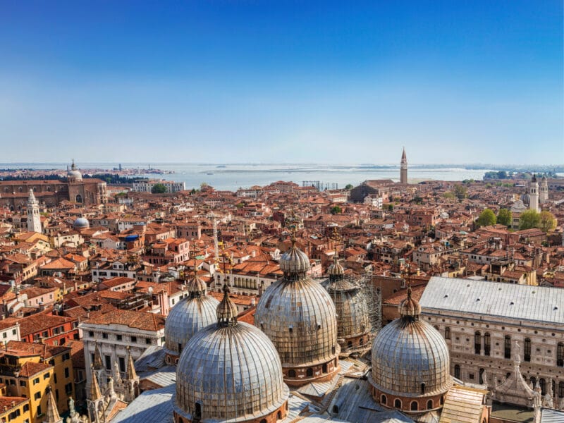 view from St. Mark's Campanile